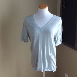 Super soft semi sheet grey T from Gap